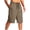 Khaki, variant on Zedker Mens Shorts Active Athletic Shorts Basketball Running Gym Workout with Two Side Pockets Blue L