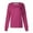 F#008_Hot Pink, variant on SKSloeg Scrub Jackets for Woman, Women Long Sleeve Pocket Working Stand-up Collar Solid Color Single-breasted Protective Cardigan Jacket Top Hot Pink XL
