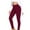 Wine, variant on Kvture Women's Fleece Lined Leggings High Waisted Tummy Control Yoga Workout Pants Buttery Soft Lightweight Milk Silk Tights Gray M