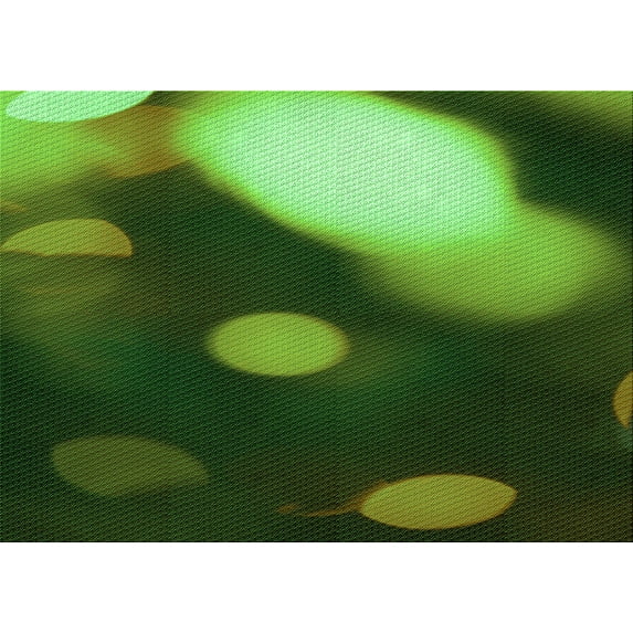 Ahgly Company Indoor Rectangle Patterned Dark Forest Green Area Rugs, 5' x 7'