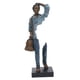 thumbnail image 1 of Figura creativa Estatua Resina Escultura Humana Colecciones Amigo Regalo Decorativo Azul, 1 of 9