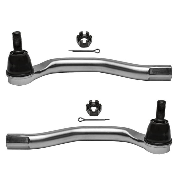 Detroit Axle - Front Outer Tie Rod Ends Replacement for 2006-2011 Honda Civic