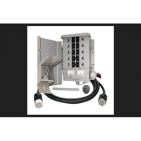 Connecticut Electric 10 Circuit 30 Amp Manual Transfer Switch Kit