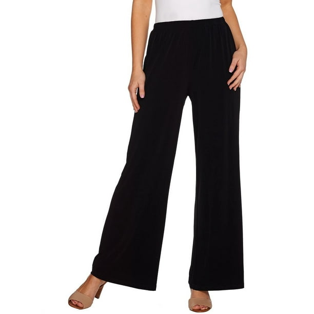 Brand - Joan Rivers Length Pull-on Jersey Knit Palazzo Pants A263870 ...