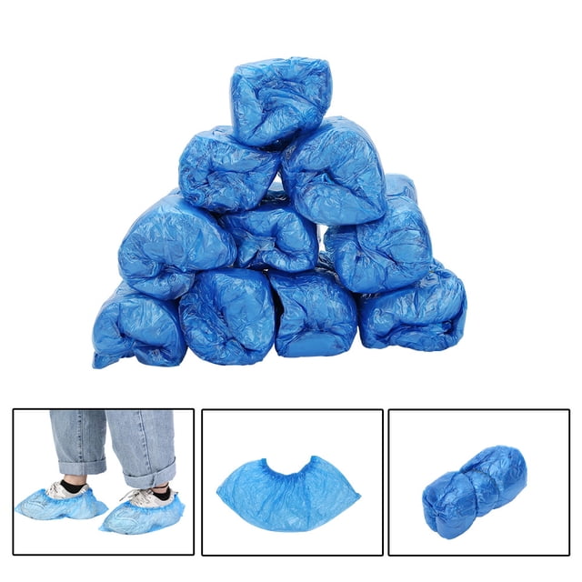 Cubierta de Zapato impermeable, Cubierta de Zapatos, Buena Resistencia 100pcs Muddy Road para El Hogar
