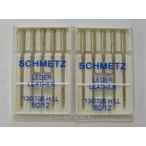 Teamwork 10 SCHMETZ LEATHER  SIZE#12 HOME SEWING MACHINE NEEDLES 130/705H LL, 15X2 NTW