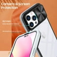 thumbnail image 5 of Compatible with iPhone 14 Pro Max Clear Case with Sliding Camera Lens Cover, Built-in Screen Protector Soft TPU Bumper Case Transparent Acrylic Back Heavy Duty Shockproof Durable Phone Case, 5 of 14