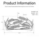 thumbnail image 4 of Tocado de boda para novia - Joyería para el cabello Diadema de boda Tiara Hoja Diadema Corona Tiara Nupcial Tocado de plata, 4 of 6