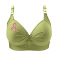 thumbnail image 2 of Ayfxijin Bras for Women No Underwire Bras Wireless Printing Gathered Together Large Size Daily Bra Underwear No Rims, 2 of 4