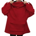 thumbnail image 2 of Femmes Nouveauté Frog Sweat à Capuche à Manches Longues avec Poche, 2 of 7
