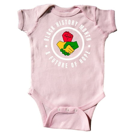 

Inktastic Black History Month A Future of Hope Gift Baby Boy or Baby Girl Bodysuit