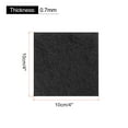 thumbnail image 2 of Soft Felt Sheets Fabric Craft Sheets Black 4 Inch x 4 Inch 42 Pcs, 2 of 6
