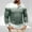Green-01, variant on LIBRCLO Long Sleeve Shirts for Men Gradient Graphic T-Shirts Slim Fit Button Henley Shirt Size S
