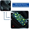 thumbnail image 5 of Tennis Furry Printed Soft Comfortable Armrest Cover Car Armrest Accessory 12.5x8.2 Inch, 5 of 6