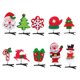 thumbnail image 3 of 10pcs pinzas para el cabello de tela de horquillas de primavera de Navidad lindos accesorios para el cabello para niños (estilo aleatorio), 3 of 5
