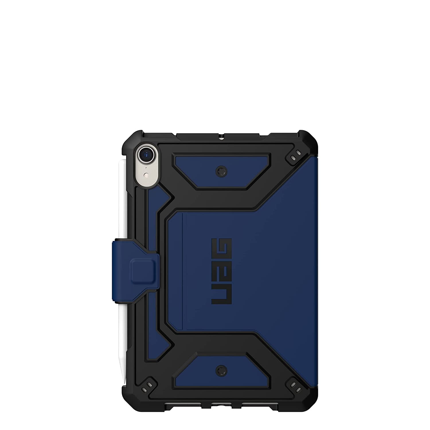 UAG iPad Mini Case [8.3-inch screen] (6th Gen, 2021) Rugged Heavy Duty Multi-Angle Viewing Folio Stand with Pencil Holder Metropolis SE Protective Cover, Mallard