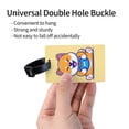 thumbnail image 3 of PAYOHTO Luggage Tags for Suitcases Shiba Inu Dog Holding Hot Coffee Cup PVC Lable for Travel Bag, 3 of 7