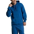 thumbnail image 3 of Fruit of the Loom Men's EverSoft Fleece Hoodie, Cozy Pullover Sweatshirt, Sizes S-3XL, 3 of 9