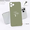 thumbnail image 5 of Light Green Mushroom Case for iPhone 11 Pro Max,Aesthetic Art Design Pattern Soft TPU Bumper Case Cover, 5 of 5