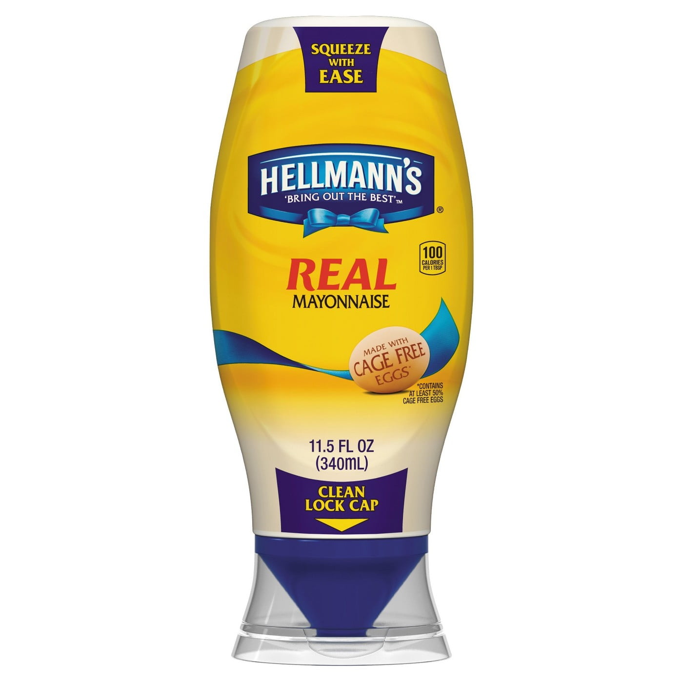 Hellmann's, Real Mayonnaise Squeeze Bottles 11.5 oz. (12 Count