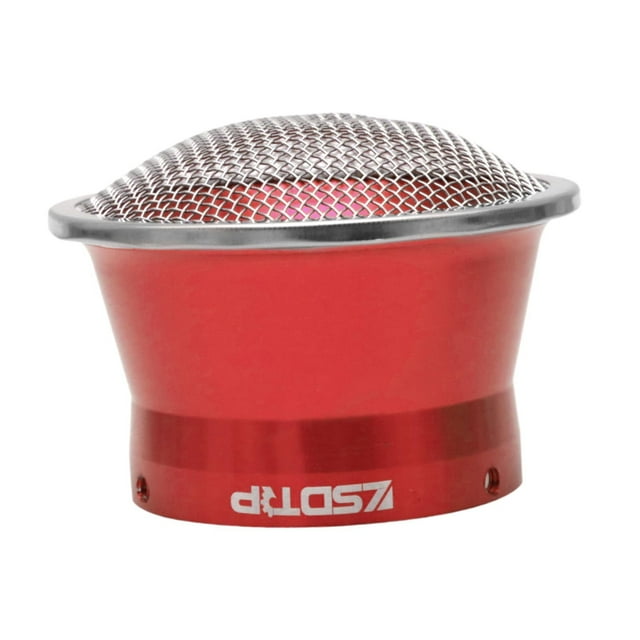 Taza de filtrado de aire Piezas de aleación de aluminio resistentes para reparación profesional Rojo
