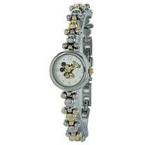 Disney Women's MK8132 Mickey Mouse elegant Two Tone Thin Bracelet Watch