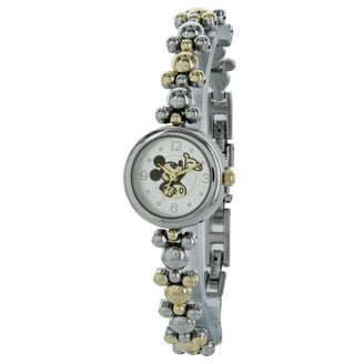Disney Gold and Silver Minnie Mouse Women\'s Watch CITIZEN FALLING MICKEY & MINNIE SILVER-TONE DIAL LADIES  main image 2