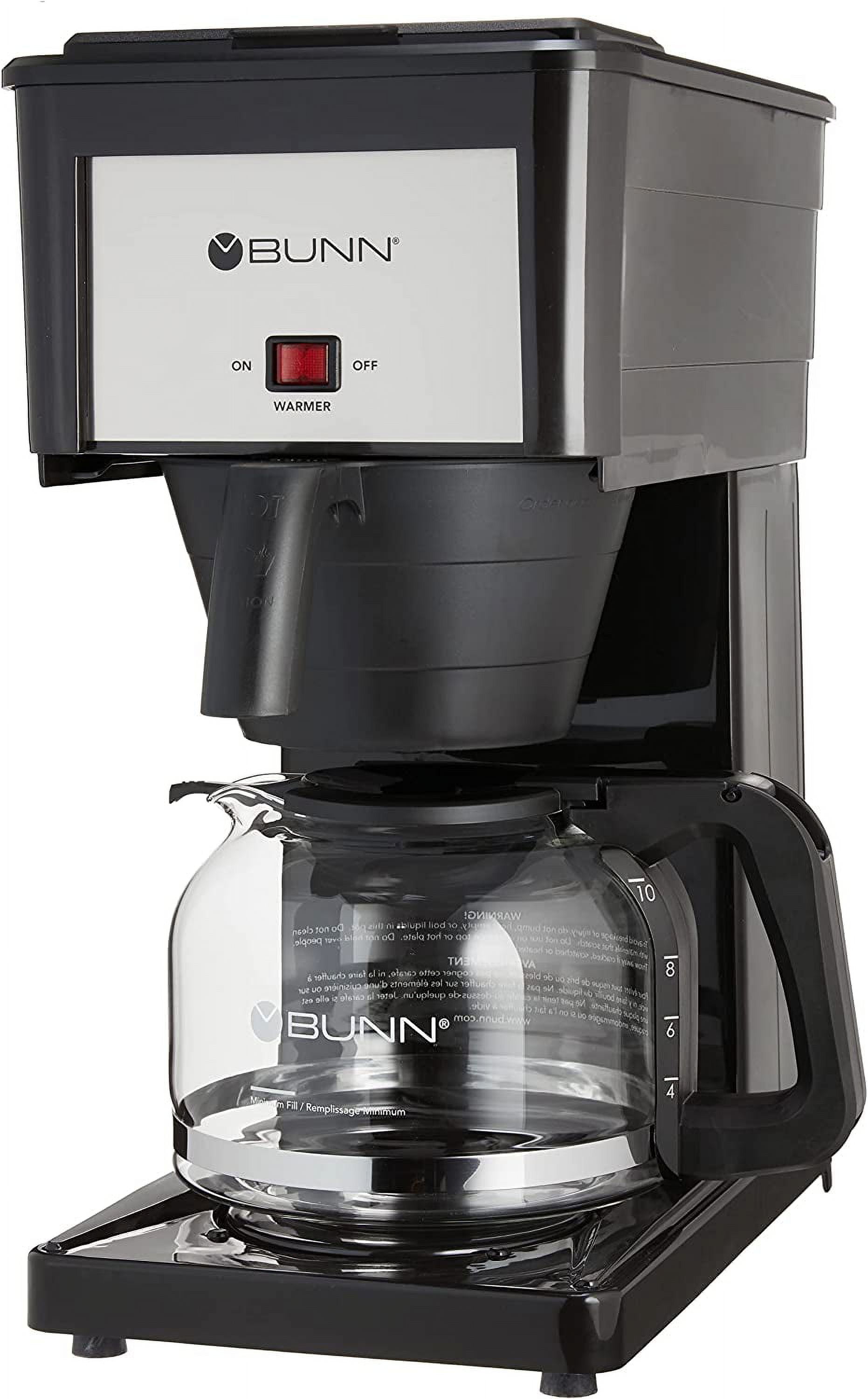 Bunn BTX ThermoFresh 10 Cup Thermal Coffee Brewer BlackStainless Steel -  Office Depot