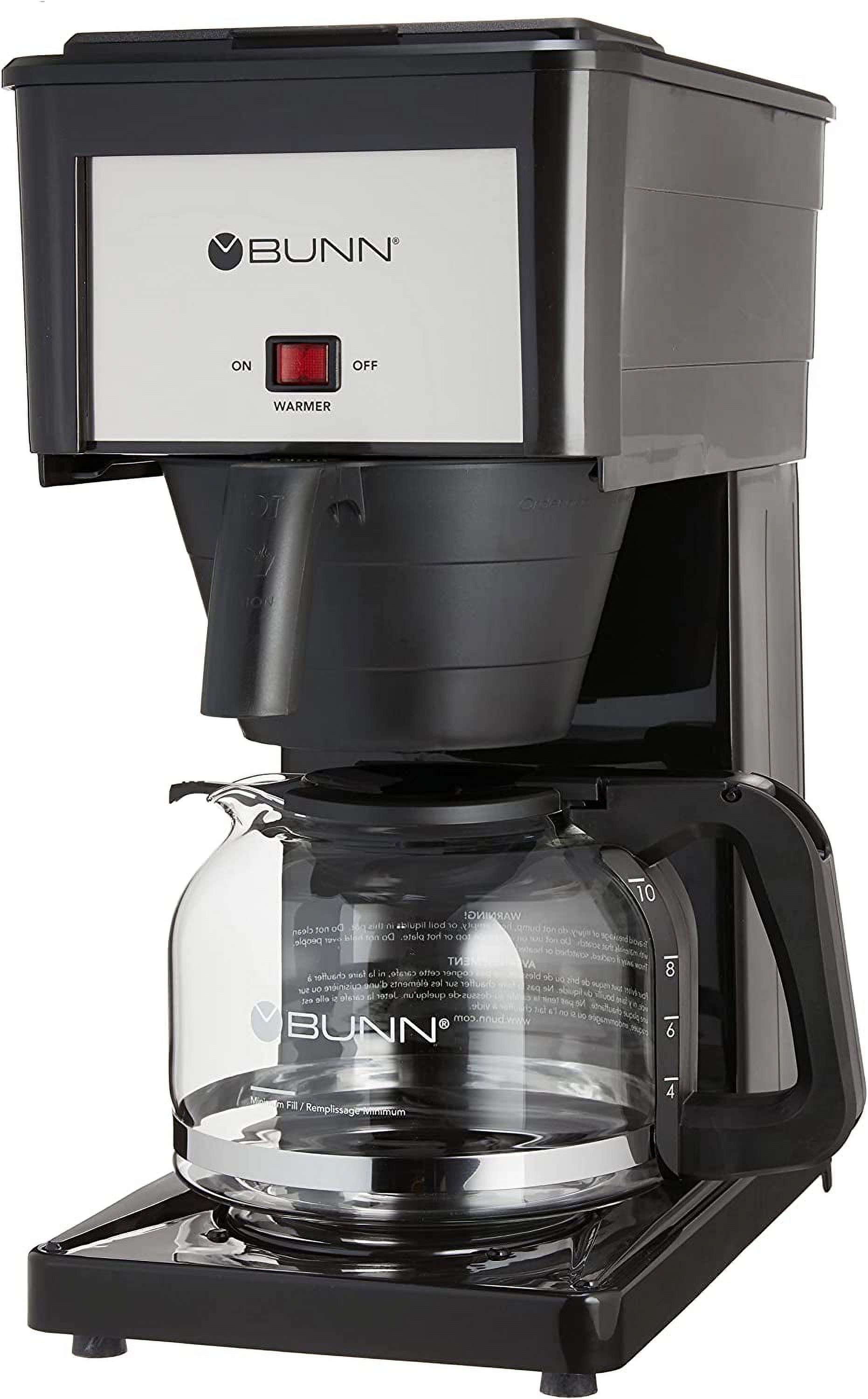 BUNN Black 10 Cup Drip Coffee Maker - image 3 of 15