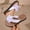 White, variant on Womens Round Toe Flower Toe Post Flat Slide Sandals, Casual Indoor Outdoor Open Toe Footwear, Comfortable Slip On Beach Flip Flops, Sandalias Chanclas Con Flores Para Mujer