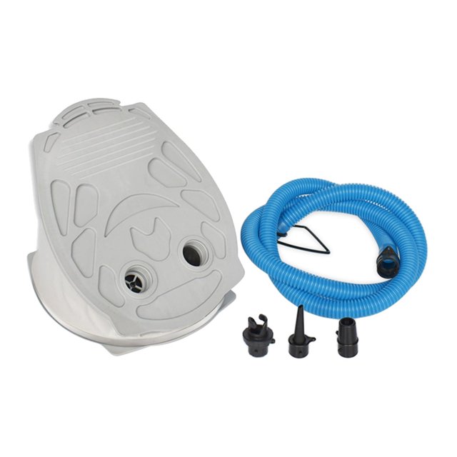 Sonducket Inflador de adaptador de bomba de pie de alta presión portátil para canoa de bote inflable Deportes acuáticos