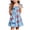 Sky Blue, variant on Leey-World American Flag Dress for Girls Little Girls 4th of July Dress Kids Independence Day Dresses American Flag Sundress Summer Patriotic Outfit Clothes,Size 5-6 Years