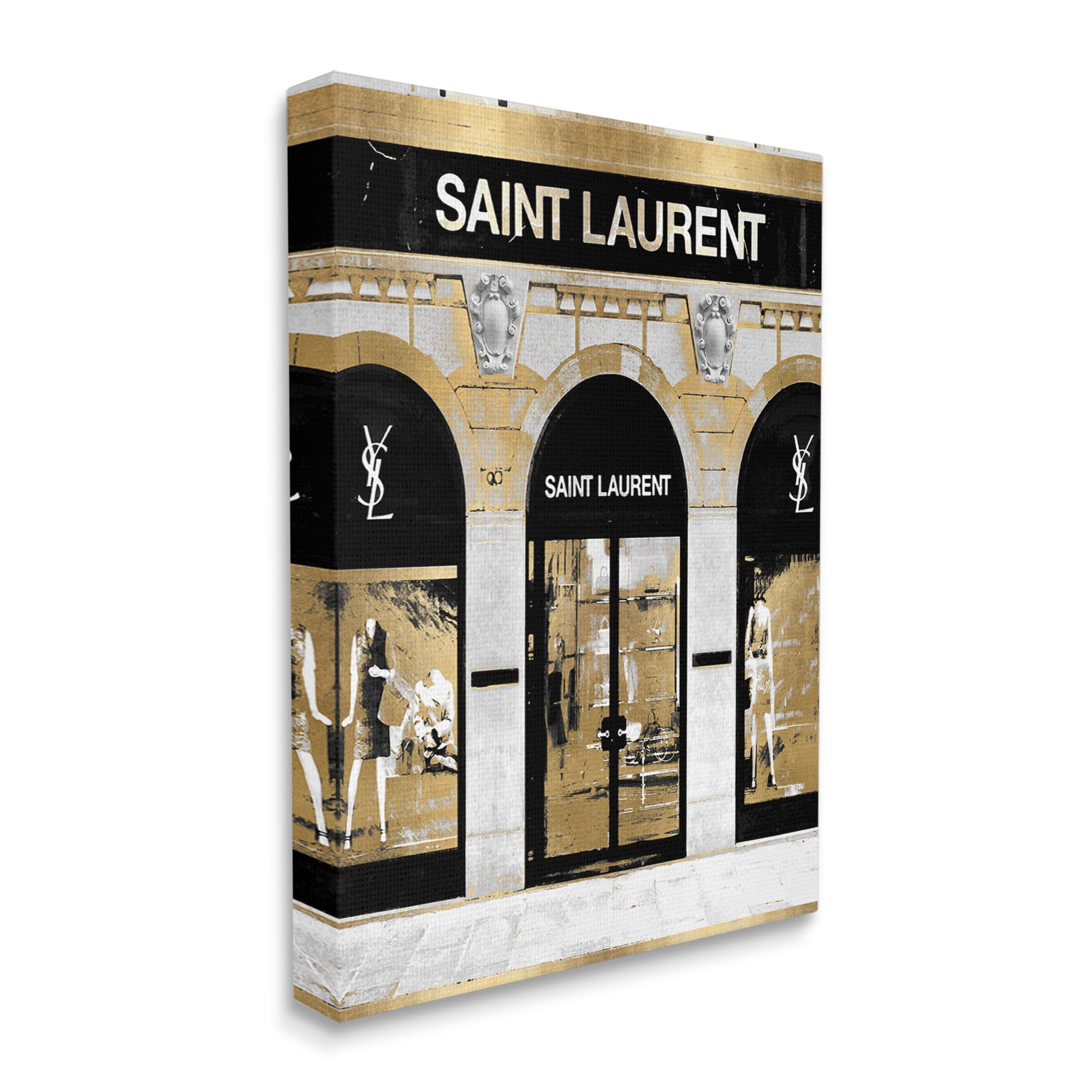 Stupell Industries Bold Fashion Storefront Glam City Mannequin Clothing Canvas Wall Art, 16 x 20, Design by Madeline Blake