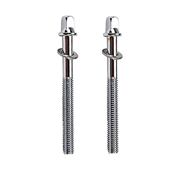 Soidarity 2 piezas de tornillos de tambor prácticos, varillas de tensión de tambor de Metal resistentes al desgaste, accesorios de piezas de Accesorios para instrumentos musicales