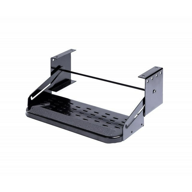Stromberg Carlson Entry Step SMFP-1120 Single Manual Step; 20 Inch Width; Standard Profile; With Wide Slip Resistant Grip Strip; Powder Coated
