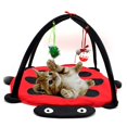 thumbnail image 4 of 1Pc Centre d'Exercice Chat Jouant Tapis avec Suspendu Petits Jouets, 4 of 6