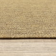 thumbnail image 4 of Style Haven  Veranda Solid Tan Indoor-Outdoor Area Rug 6'7" x 9'6" 6' x 9' Accent, Outdoor, Indoor Living Room, Patio, Dining Room Rectangle, 4 of 5