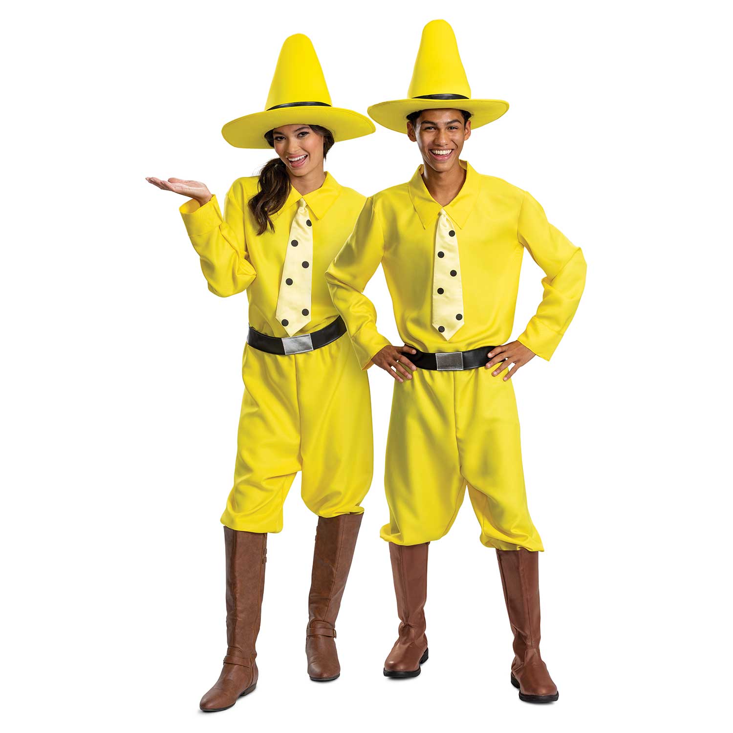 Yellow Hat Man Curious Adult Costume size Large/XL