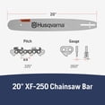 thumbnail image 5 of X-Force 20 in. Chainsaw Guide Bar, 5 of 5