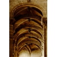 thumbnail image 2 of Mansfield, Kathy 23x32 Black Ornate Wood Framed with Double Matting Museum Art Print Titled - Arches St Eustache I, 2 of 4