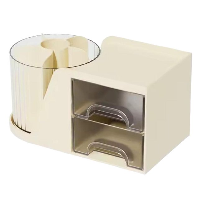 Desk Organiser Stationery Storage Box Pen Pencil Holder Multi Functional O R7O4