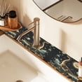 thumbnail image 2 of Yayeee Faucet Mat for Kitchen Sink 14.7" Diatomite Long Splash Guard Pad, Black Dinosaur, 2 of 7