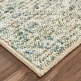 thumbnail image 4 of Mohawk Home Relic Morita Aqua Transitional Floral Printed Area Rug, 5'x8', Cream & Teal, 4 of 5