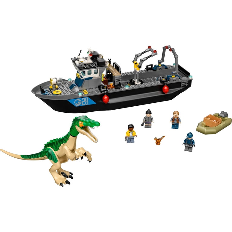 LEGO Jurassic World Park sets: Baryonyx Dinosaur Boat Escape 308 