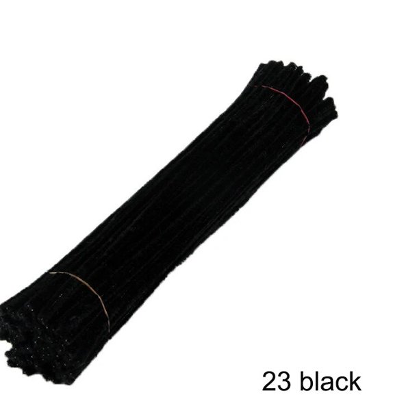 Limpiadores de tuberías con tallos de chenilla coloridos, 50 Uds., 30cm, juguetes educativos para niños, decoración para fiesta de cumpleaños y Navidad hecha a mano, suministros para manualidades