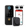 thumbnail image 2 of Door Lock, Finrprint Smart Door Lock G2 Keyless Entry Front Deadbolt Locks Digital Lock Waterproof Home Security ,Easy to Install, 2 of 7