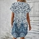 thumbnail image 3 of Vestidos de Verano de Mujer Impresión sin Mangas Cuello Redondo Vestido de Suéter, Moda Casual para la Primavera Y el Verano, 3 of 6