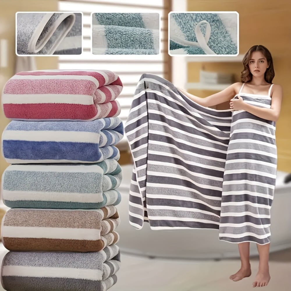 Microfiber ultra-soft and highly absorbent bath towel set (1/2 piece, 27 x 54 inches),Super Absorbent and Fast Drying, light and fast drying, suitable for body, sports, yoga, SPA, fitness