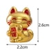 thumbnail image 5 of Estatua de gato de la , adorno de mesa, escultura de Animal, estatuilla de gato de la para año Nuevo, gabinete, entrada, centro de mesa, BLESIY Figura de escritorio, 5 of 5