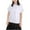 White, variant on Womens Button Cotton Shirts Short Sleeve Shirt Collared Golf Shirt Breathable Casual Workout Summer Tops 2025